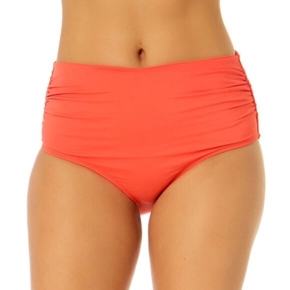 NWT Anne Cole Women's Live In Color Convertible High Waist Shirred Swim Bottom - Picture 1 of 6